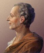 Portrait of Montesquieu, French school